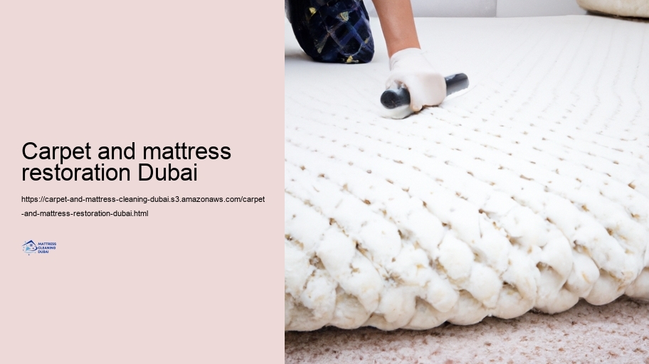 Maintaining Your Carpets and Mattresses After Specialist Cleaning