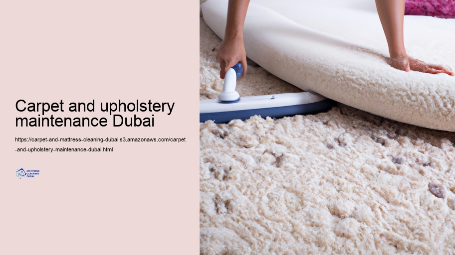 Maintaining Your Carpets and Mattresses After Expert Cleaning