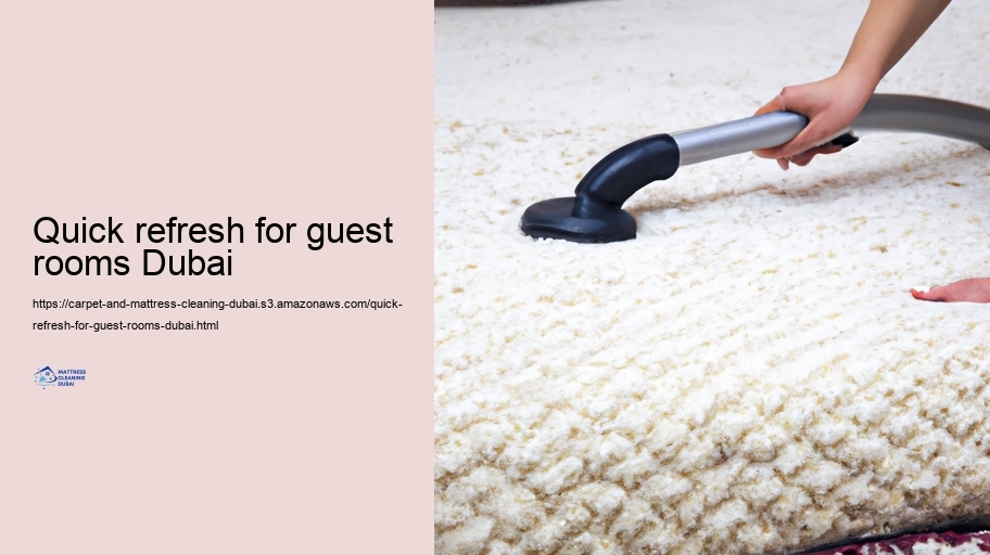 Keeping Your Carpets and Mattresses After Expert Cleansing